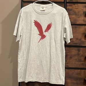 American Eagle Red Logo Tee - Medium - NWT